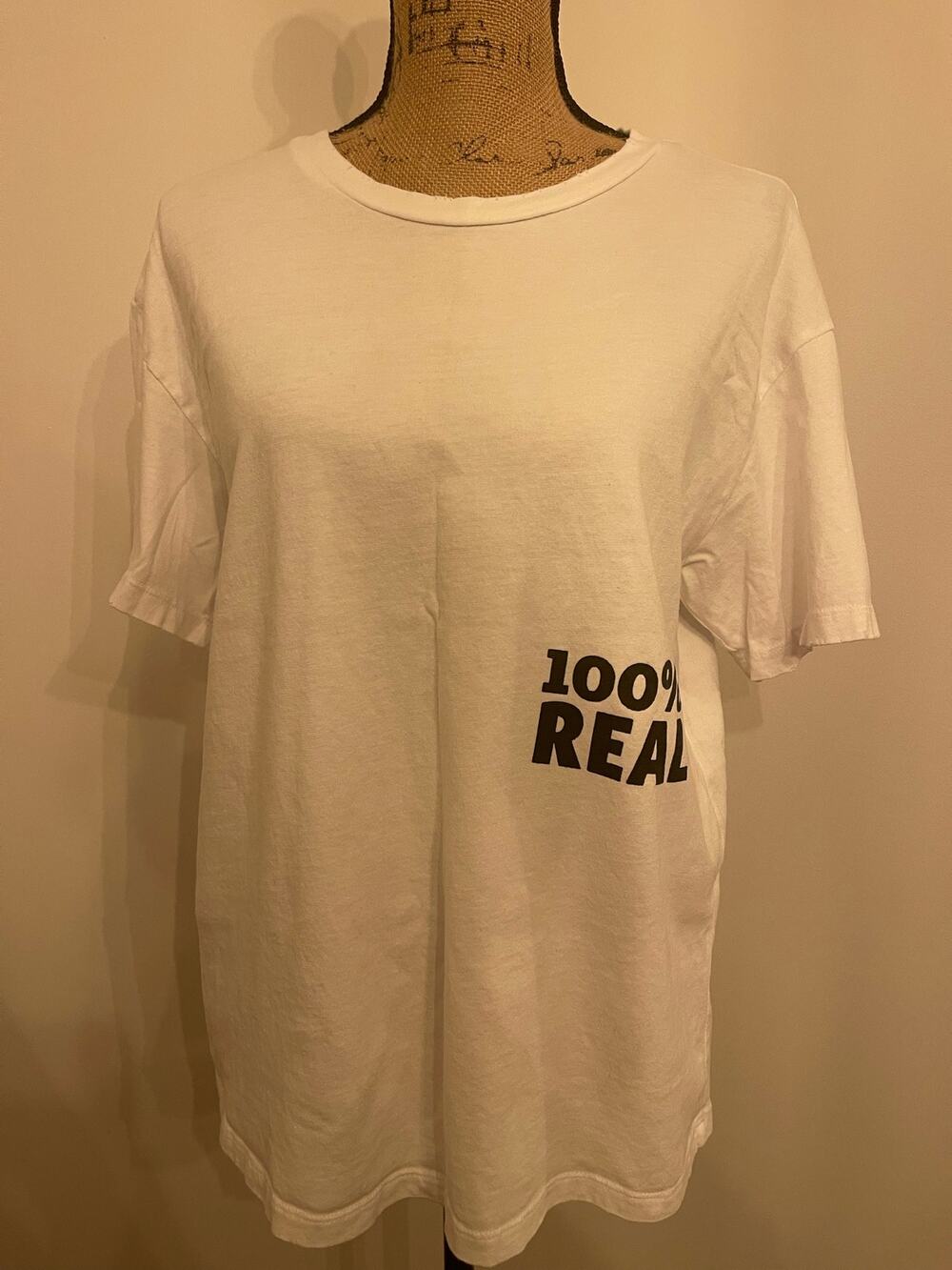 Forever 21 100% Real White Tee Size Medium